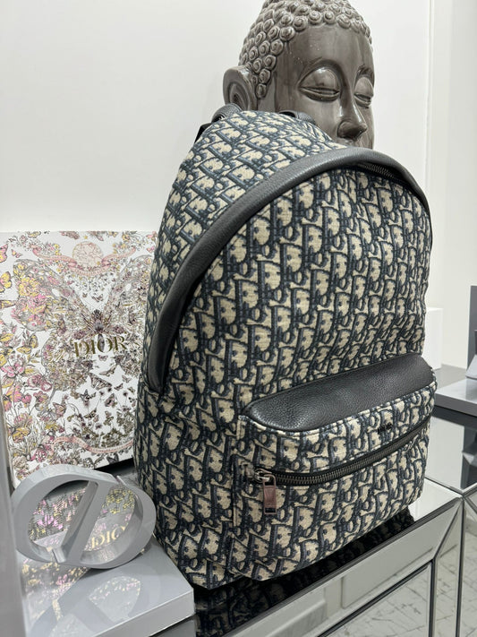 Zaino Rider
Jacquard Oblique beige e nero