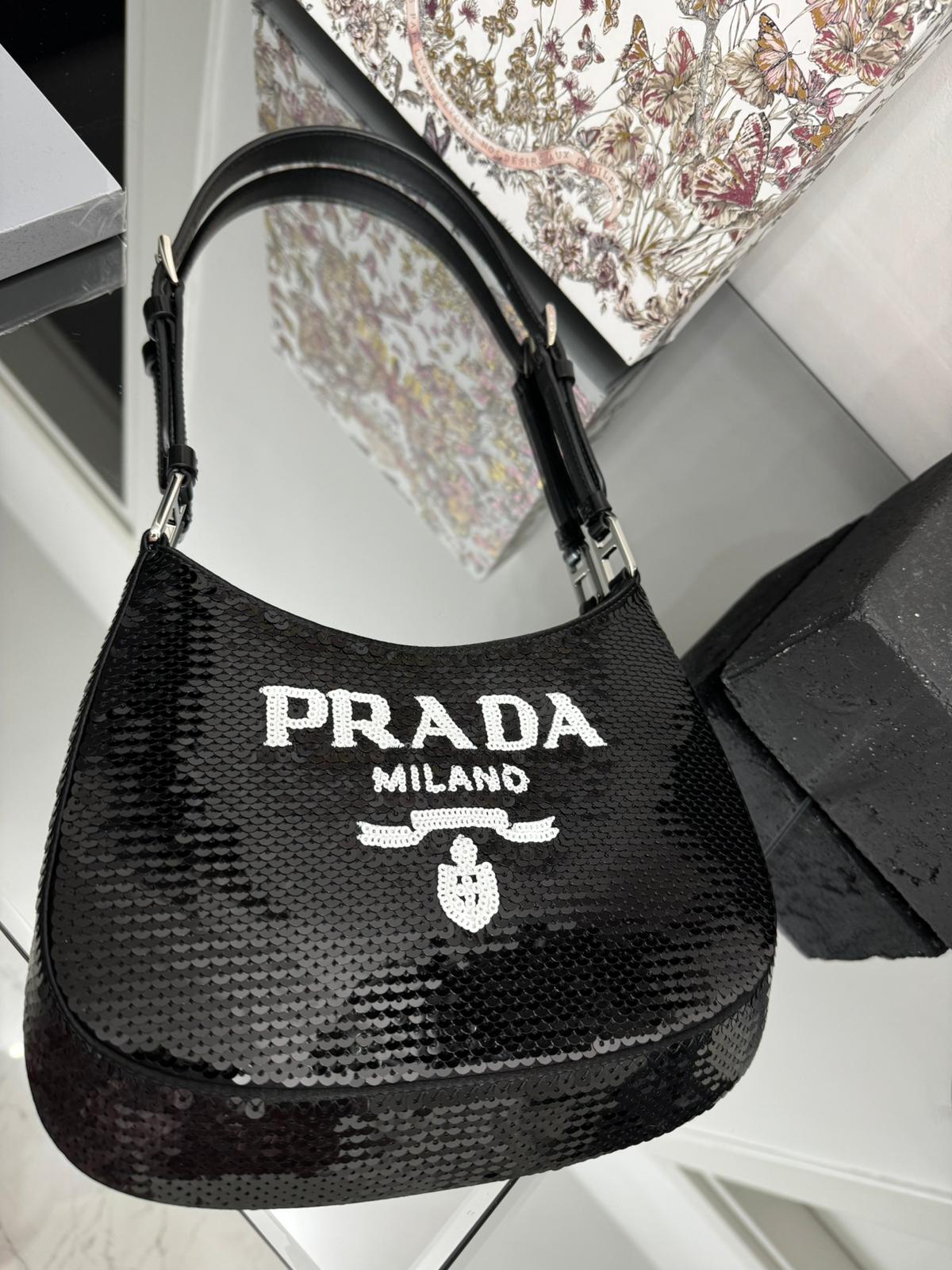 Cleo small bag with sequins