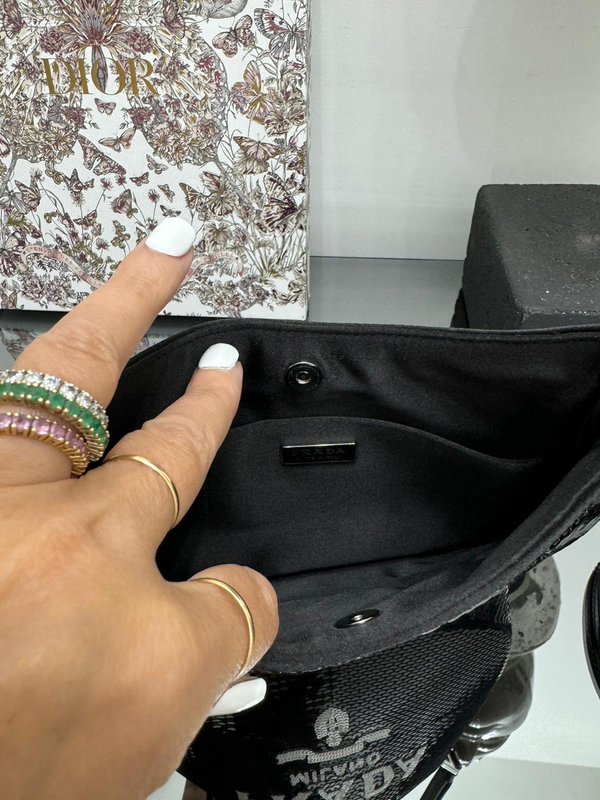 Cleo small bag with sequins