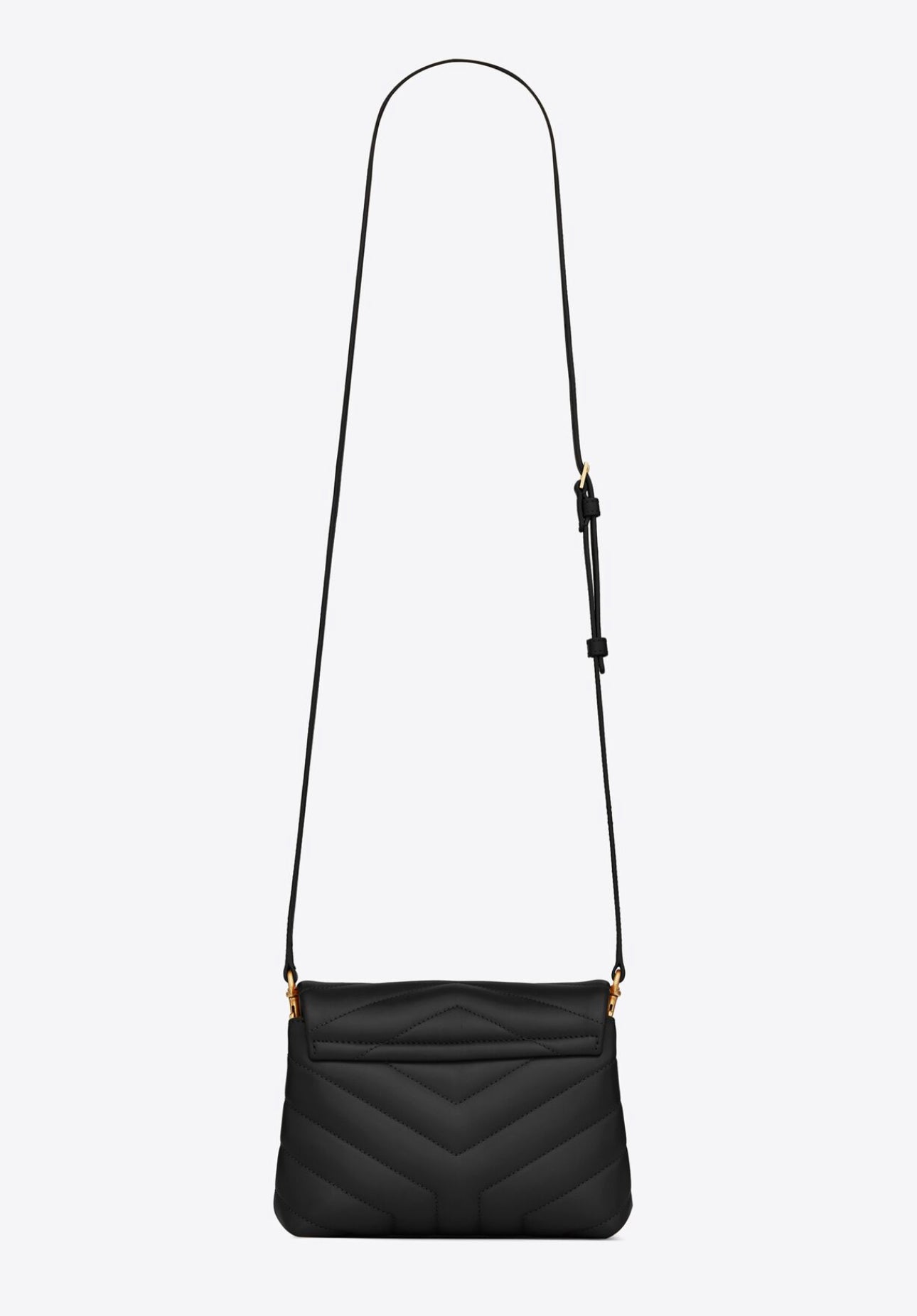 SAINT LAURENT BORSA LOULOU TOY IN PELLE TRAPUNTATA A “Y”