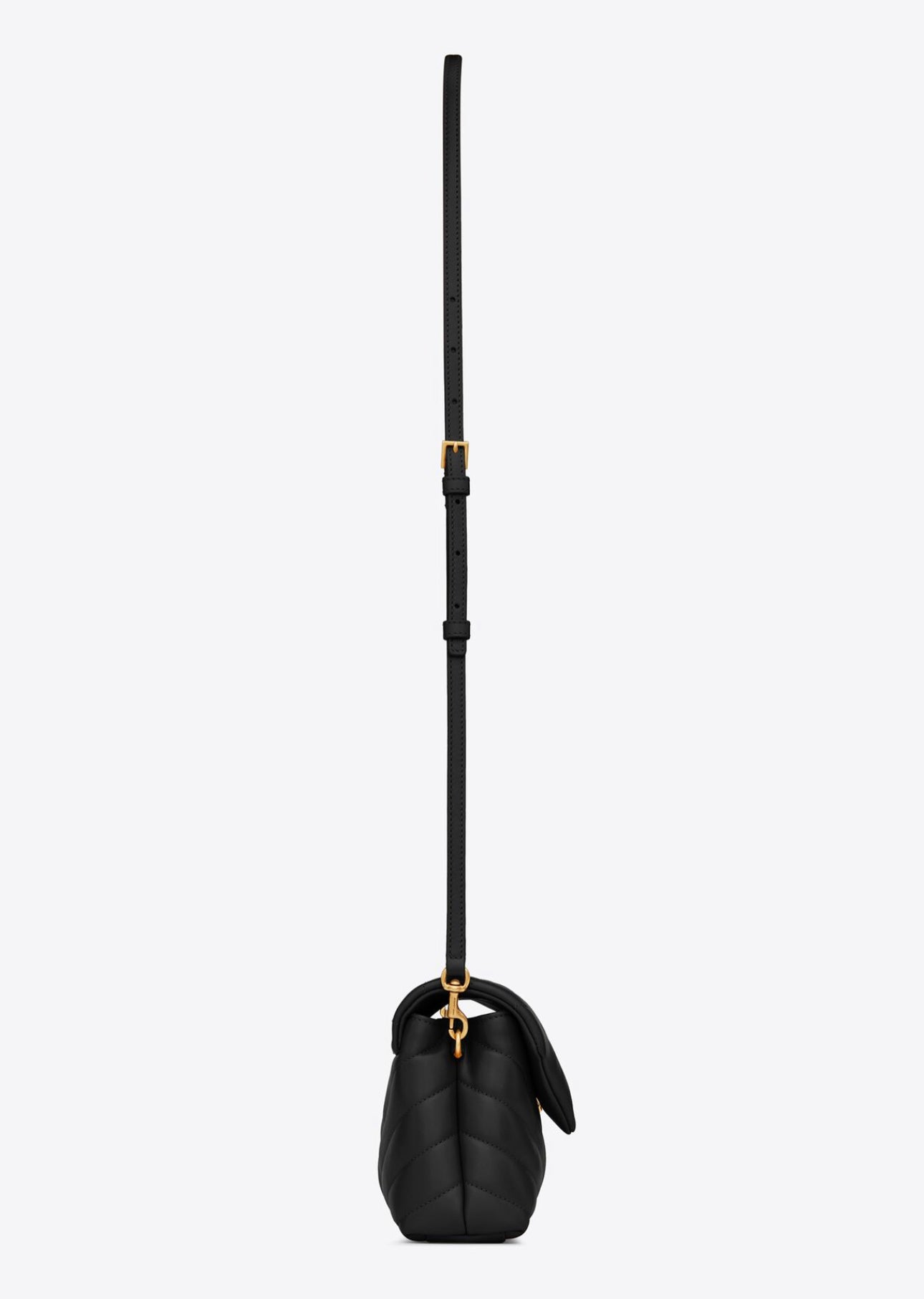 SAINT LAURENT BORSA LOULOU TOY IN PELLE TRAPUNTATA A “Y”